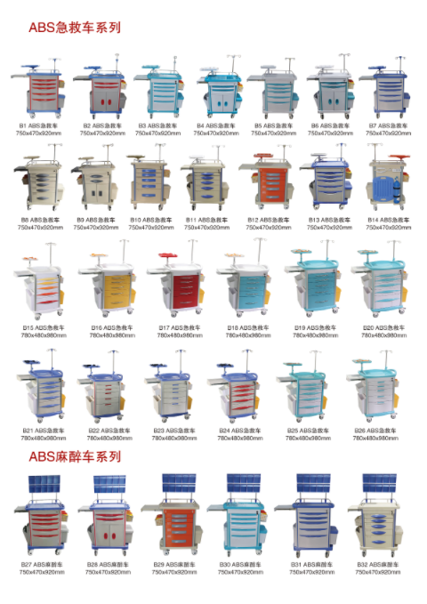 ABS急救車、麻醉車系列
